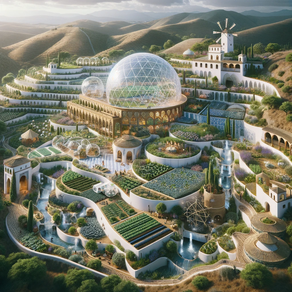 High-tech permaculture operation named Eden's Gate